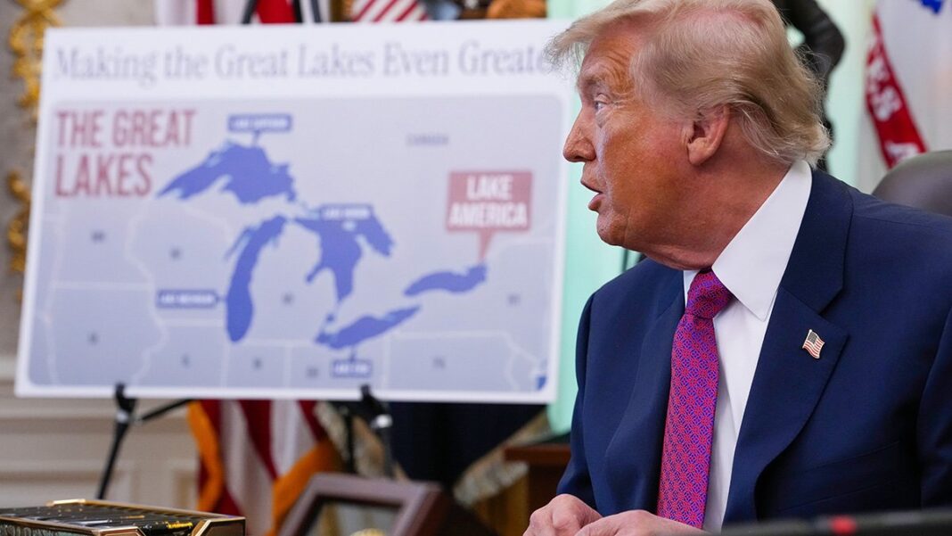 Trump indicators order renaming Lake Ontario as ‘Lake America’ – NBC New York Trump indicators order renaming Lake Ontario as ‘Lake America’ – NBC New York