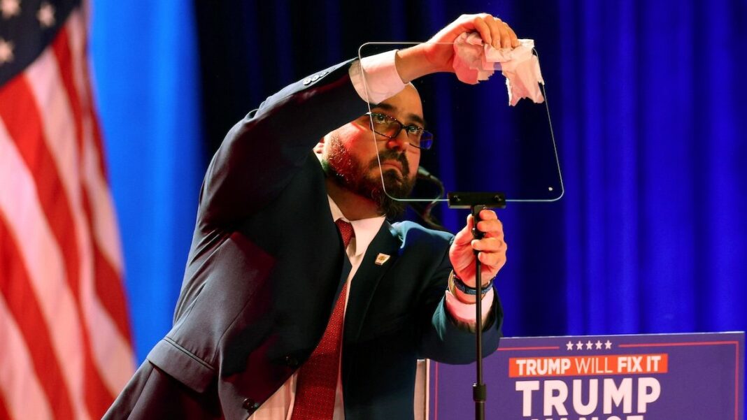 White Home teleprompter ordered to pay $172K, made bets on Trump speeches – NBC New York White Home teleprompter ordered to pay $172K, made bets on Trump speeches – NBC New York
